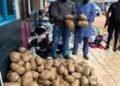 Two arrested after police intercept suspected narcotics hidden in clothing at Asawase market