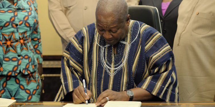 President Mahama enacts new GIPA law to boost investment