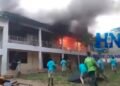V/R: Fire guts boys’ dormitory at Leklebi Senior High School