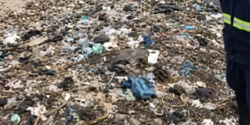 Tema New Town coastline remains buried in waste despite post-flood cleanup