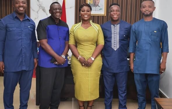 Akrobeto leads delegation to engage Transport Ministry on road safety campaign
