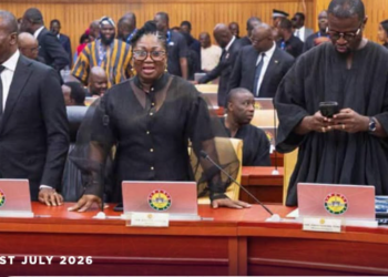 Minority MPs wear black to Parliament to protest Chairman Wontumi’s conviction and sentencing