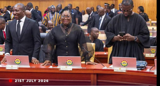 Minority MPs wear black to Parliament to protest Chairman Wontumi’s conviction and sentencing