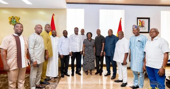Vice President commends NDC regional chairmen for commitment to party ideals