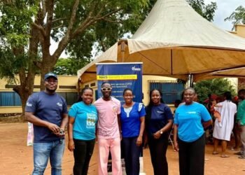 NHIA partners organise free health screening exercise for Danfa residents