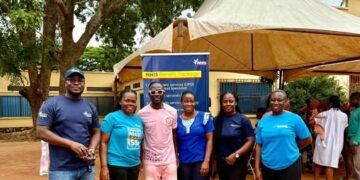 NHIA partners organise free health screening exercise for Danfa residents