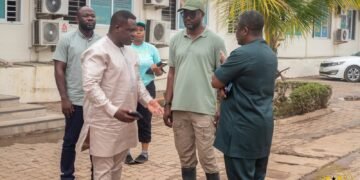 Floods: Communications Minister visits Accra Digital Centre