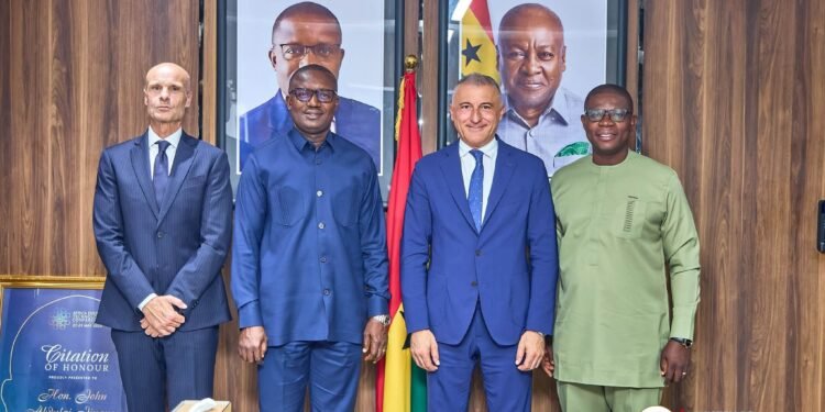 Gov’t reaffirms commitment to energy investment as ENI expands operations in Ghana