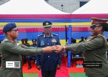 37 Military Hospital gets new commander as Maj. Gen. Abraham-Kwabiah hands over