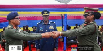 37 Military Hospital gets new commander as Maj. Gen. Abraham-Kwabiah hands over