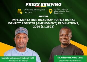 Interior Minister to announce roadmap for mandatory Ghanacard biometric verification