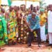 C/R:Sod-cut for 24-hour economy market project at Gomoa Ankamu