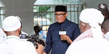 Dr Mustapha Hamid attends unveiling of Masjid Al-Noor in Tamale