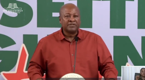 I’m not pursuing third term bid-Mahama to Ghanaians