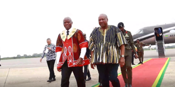 Gabonese President begins three-day visit to strengthen ties with Ghana