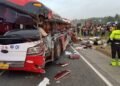 Over 15 feared dead in three-vehicle crash on Kumasi-Accra highway