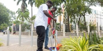 Margins ID Group joins national clean-up exercise at Kinbu Gardens