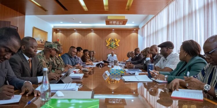 Mahama chairs National Security Council meeting on flood response and recovery efforts