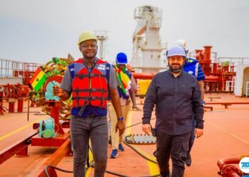 TOR inspects one million barrels of Jubilee crude delivered for refining