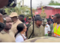 Mahama donates relief items to 37 Military Hospital and Maamobi Polyclinic for flood victims