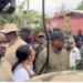 Mahama donates relief items to 37 Military Hospital and Maamobi Polyclinic for flood victims