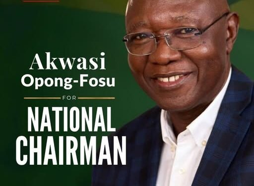 Inusah Fuseini backs Opong-Fosu for NDC chairmanship