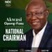 Inusah Fuseini backs Opong-Fosu for NDC chairmanship