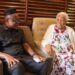 Central Regional Minister pays courtesy visit to late Amissah-Arthur’s mother, honors his legacy