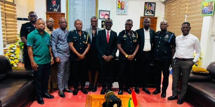 NHIA, Central Regional Police Command strengthens partnership on healthcare and security