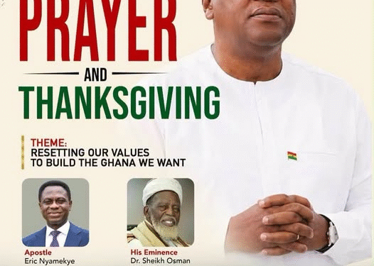 Ghana holds 2026 National Day of Prayer and Thanksgiving