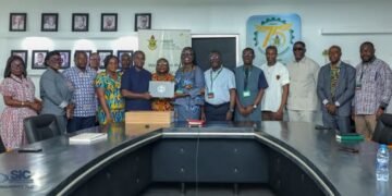 SIC Insurance donates 60 laptops to support needy students at KNUST