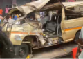 A/R: Five injured in crash involving truck and commercial vehicle at Asafo roundabout