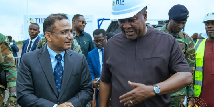 Mahama reaffirms commitment to industrialisation at Tema Integrated Industrial park launch