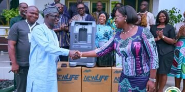 Ghana Medical Trust Fund donates oxygen concentrators to Tamale Teaching Hospital NICU
