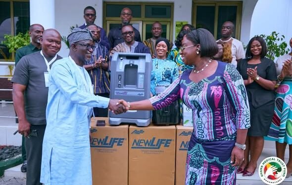 Ghana Medical Trust Fund donates oxygen concentrators to Tamale Teaching Hospital NICU