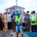 Vice President Naana Jane Opoku-Agyemang joins national clean-up exercise at Nungua