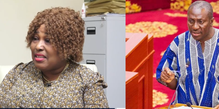 ‘I’m old enough to be your mother’ – Nana Yaa Jantuah threatens Speaker petition over Afenyo-Markin’s ‘nobody’ remark