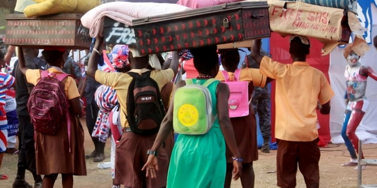 Free SHS: GES warns parents against fake GH¢1,500 chop box payment