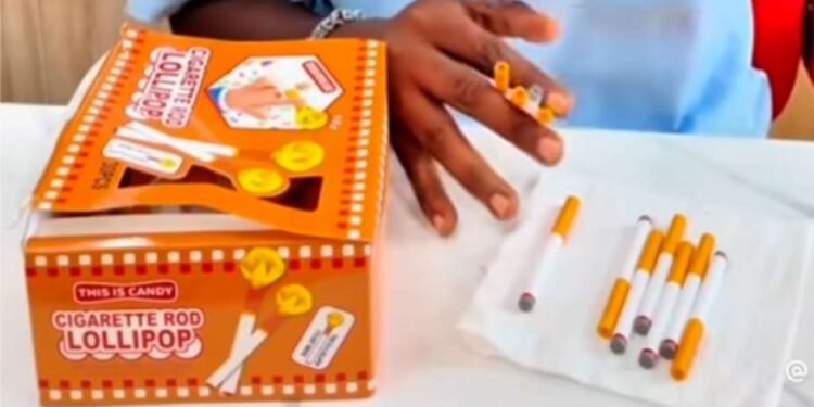 FDA seizes ‘cigarette’ lollipops in Accra, arrests key suspect