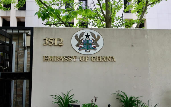 Auditor-General uncovers $19.4m irregular fees at Ghana Embassy in Washington