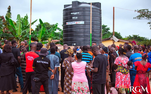 C/R:Gomoa West Communities get new water systems