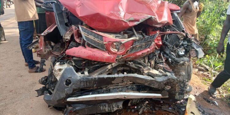 E/R: Three killed, two injured after RAV4 collides with Kia Picanto on Kyebi–Asikam road