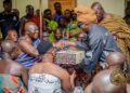 Kojo Antwi pays courtesy call on Otumfuo at Manhyia Palace