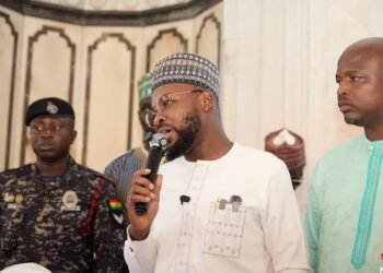 NYA CEO Osman Ayariga briefs National Chief Imam on National Youth confab