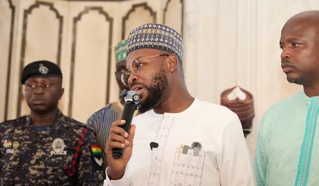 NYA CEO Osman Ayariga briefs National Chief Imam on National Youth confab