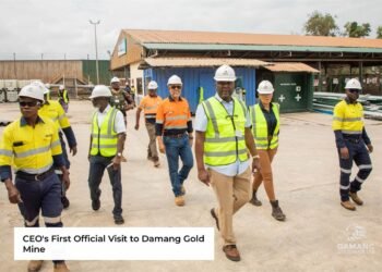 Ibrahim Mahama visits Damang Gold Mine after transition to Ghanaian management