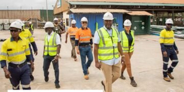 Ibrahim Mahama visits Damang Gold Mine after transition to Ghanaian management