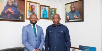 Majority Leader visits NYA CEO to discuss issues of youth development
