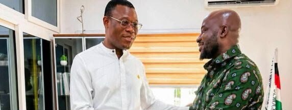 Okai Mintah meets NDC General Secretary over National Youth Organizer bid