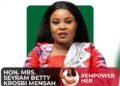Betty didn’t lose parliamentary seat due to incompetence – Afram Plains North NDC backs her for Women’s Organizer